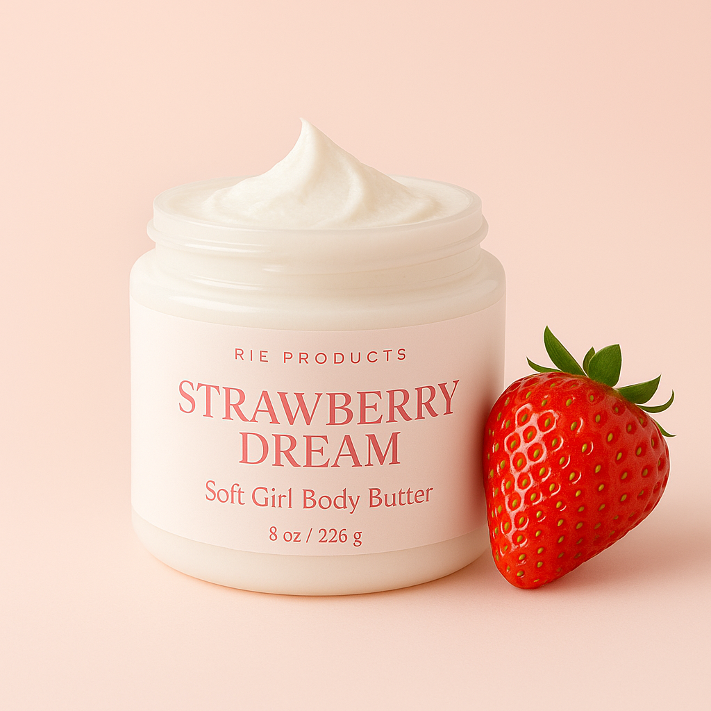 STRAWBERRY DREAM – Soft Girl Body Butter (Preorder – Ships 12/19)